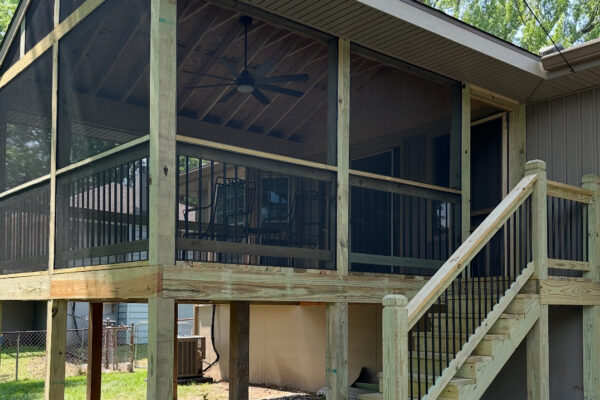 RC Outdoor Living Deck Building 12