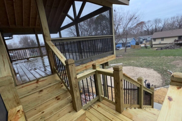 RC Outdoor Living Deck Building 21