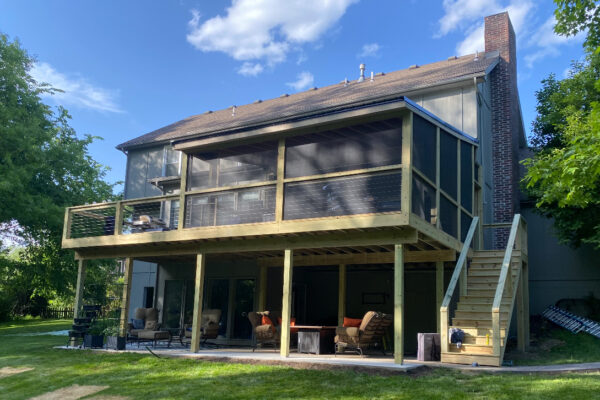 RC Outdoor Living Deck Building 25