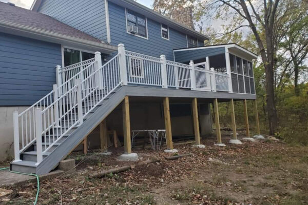 RC Outdoor Living Deck Building 5