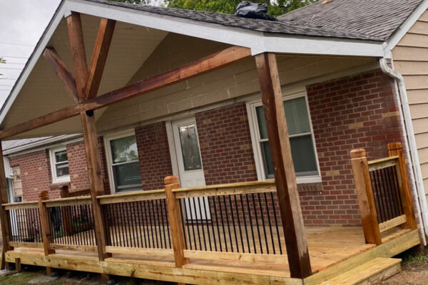 RC Outdoor Living Deck Building 7