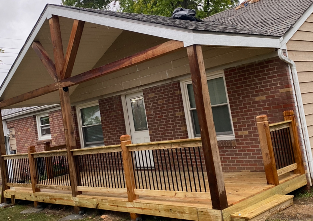 RC Outdoor Living Deck Building 7