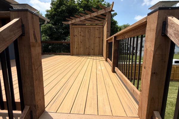 RC Hardwood Construction Deck Building 9