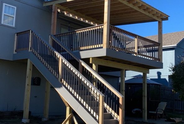 RC Outdoor Living Deck Building Photos 11