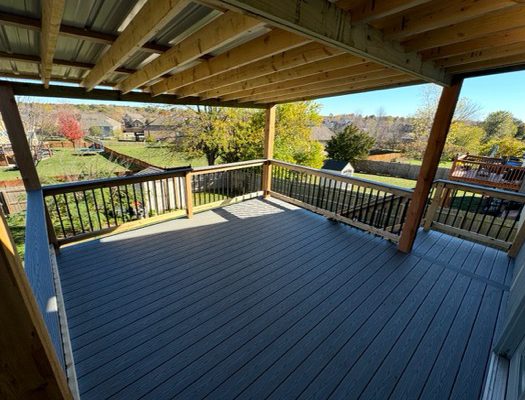 RC Outdoor Living Deck Building Photos 13