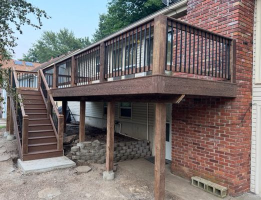 RC Outdoor Living Deck Building Photos 21