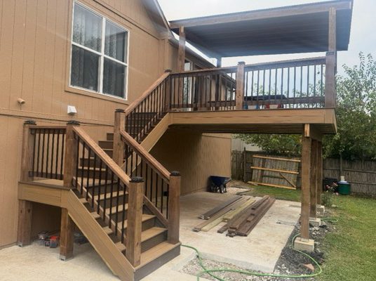 RC Outdoor Living Deck Building Photos 25