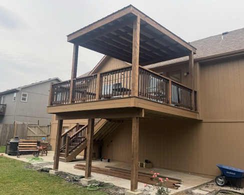 RC Outdoor Living Deck Building Photos 26