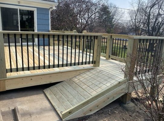 RC Outdoor Living Deck Building Photos 4