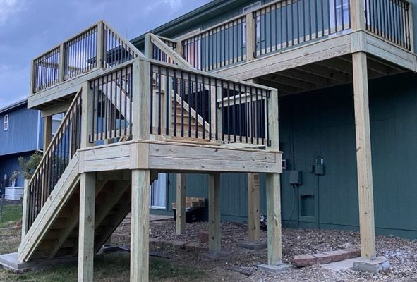 RC Outdoor Living Deck Building Photos 9